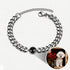 Personalized Pet Photo Projection Bracelet - Custom Dog Cat Picture Jewelry Memorial Gift for Pet Lovers