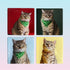 Custom Fridge Magnet Square Photo Refrigerator Magnets Office Kitchen School Metal Locker Toolbox Decoration Square