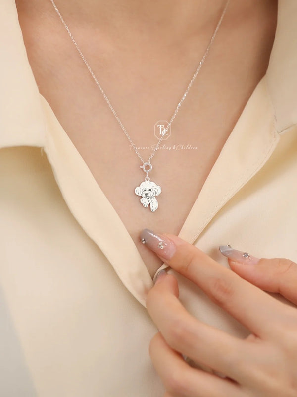 Pet Cutout Necklace