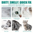 2pcs Pet Cleaning Gloves, Efficient Deodorization And Odor Removal, Perfect For Dry And Wet Cleaning