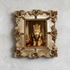 Custom Renaissance Pet Portrait with Ornate Gold Frame - Personalized Royal Dog Cat Oil Painting Canvas Wall Art