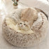 Cozy Shell-Shaped Cat Bed - Plush, Thickened Pet Nest with Non-Slip Waterproof Bottom for Cats & Small Dogs