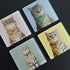 Custom Fridge Magnet Square Photo Refrigerator Magnets Office Kitchen School Metal Locker Toolbox Decoration Square