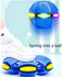 Dog Flying Saucer Ball -Light OwowPet Pet Magic Ball Portable Birthday Samll Dog Toy Balls Interactive Herding Decompression Kids Toys((Blue)