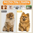 Cat and Dog Shedding Brush with Self-Cleaning Release Button - Grooming Tool for Indoor Cats and Dogs, Pet Hair Remover Comb, Shedding Brush Kit for Pets, Essential Pet Supplies for Fur and Hair Removal