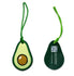 Smart Luggage Tags Travel ID Bag Tags (Rainbow, Avocado Cute Design)