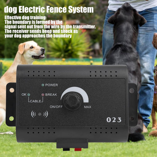 Invisible Wireless Dog Fence, Covers Up to 1.2 Acres, Mutiple Dog Supported