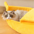 Pet Bed & Sofa Multi-colored Banana Design