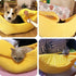 Pet Bed & Sofa Multi-colored Banana Design