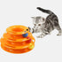 Three Levels Kitten Tower Tracks Pet Toy