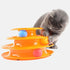 Three Levels Kitten Tower Tracks Pet Toy